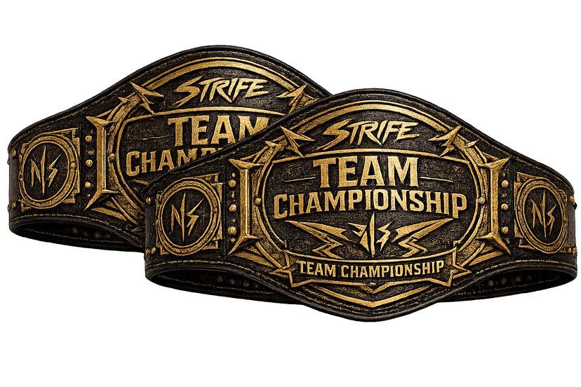 Team Championship belt